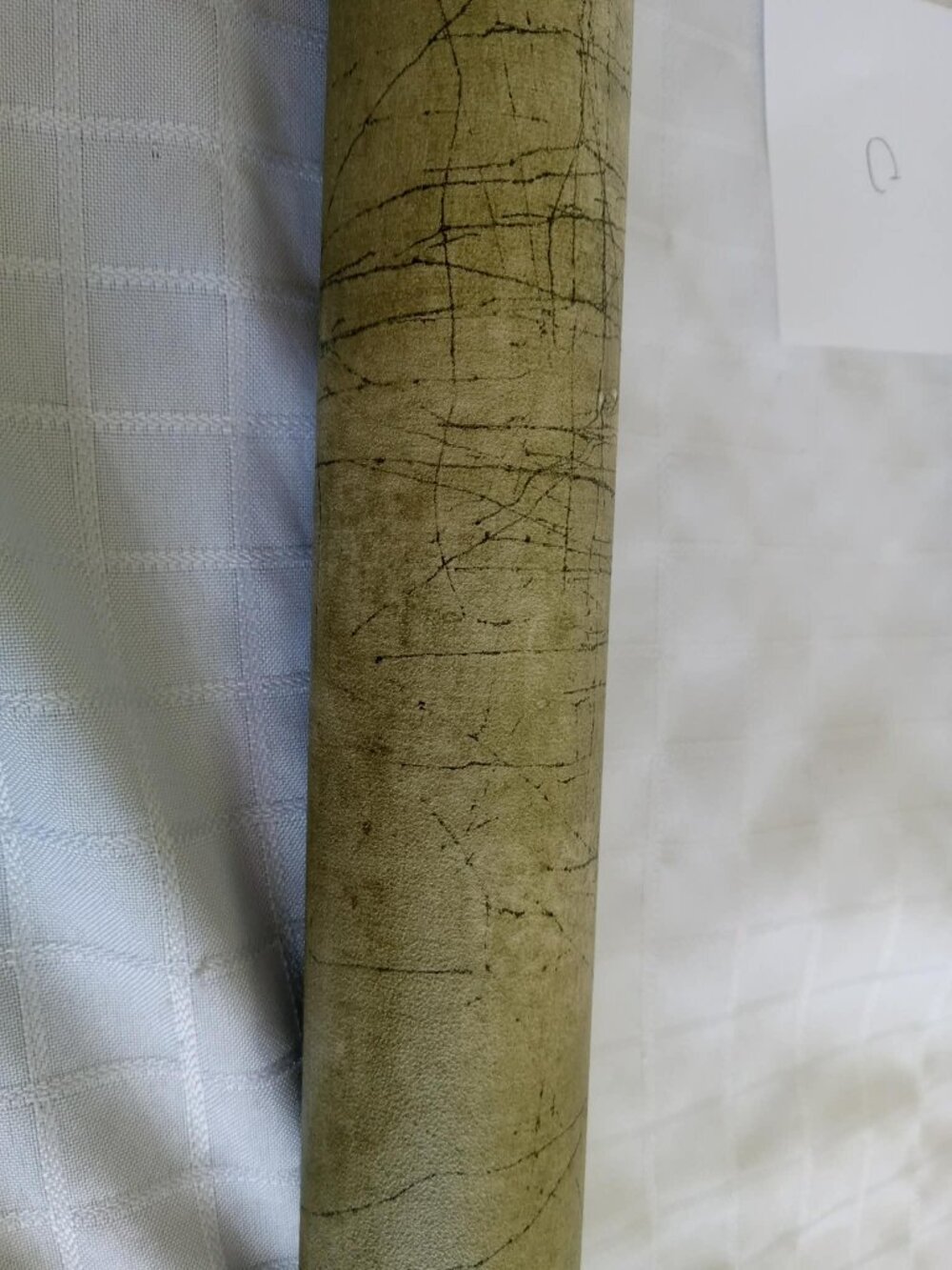 Large remaining length of high-quality vintage wallpaper roll for small projects